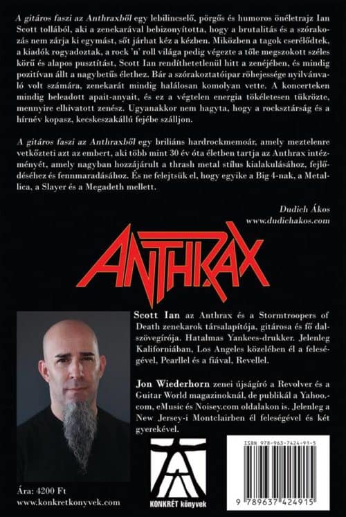 anthrax könyv hátsó borító